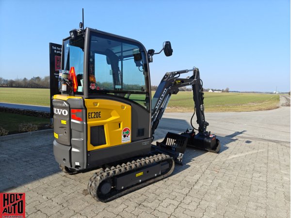 Fabriksny Volvo EC20E minigraver