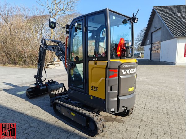 Fabriksny Volvo EC20E minigraver