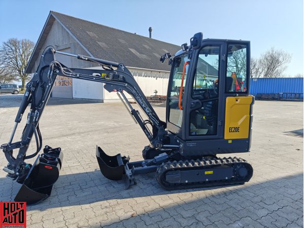 Fabriksny Volvo EC20E minigraver