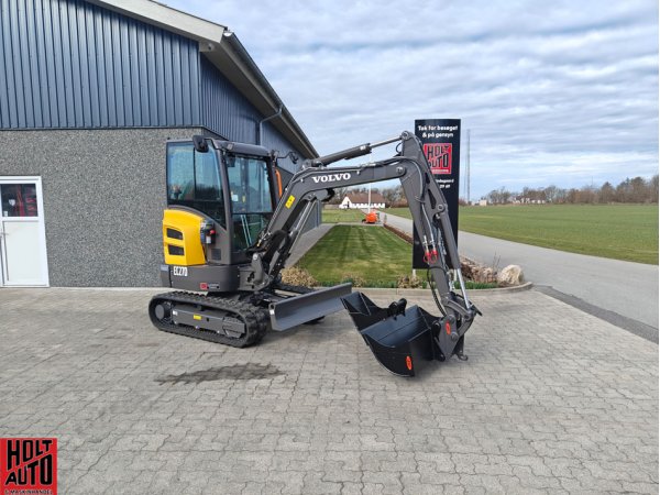Fabriksny Volvo EC27D minigraver