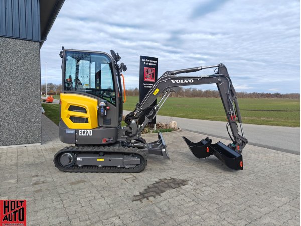 Fabriksny Volvo EC27D minigraver