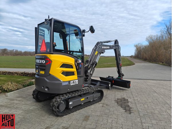Fabriksny Volvo EC27D minigraver