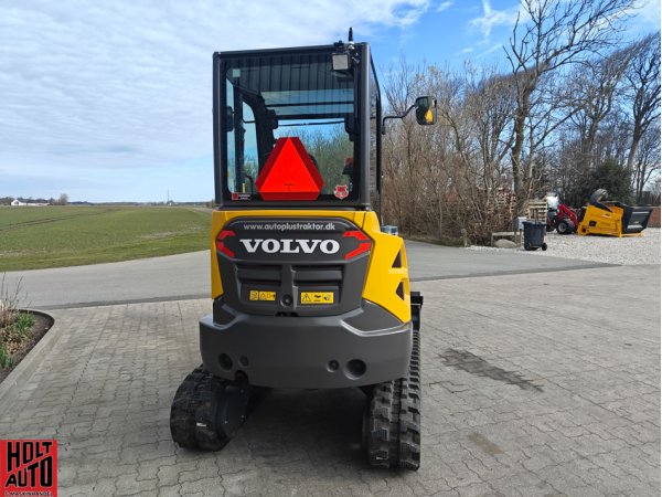 Fabriksny Volvo EC27D minigraver