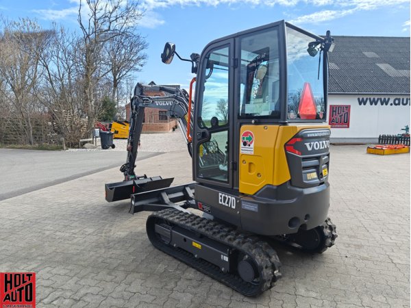 Fabriksny Volvo EC27D minigraver