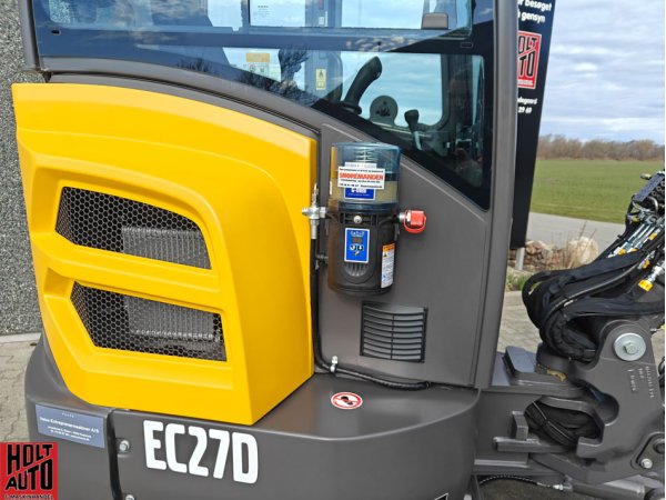 Fabriksny Volvo EC27D minigraver