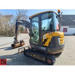 Brugt Volvo EC35C minigraver med Compacttilt.