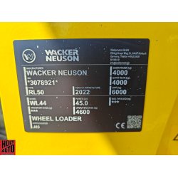 Demo Wacker Neuson WL44 miniged