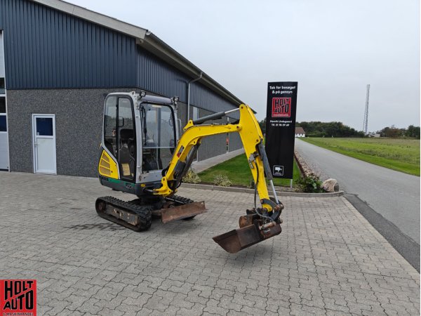 Brugt Wacker Neuson ET18 minigraver med Tiltman og 2 skovle