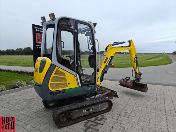 Brugt Wacker Neuson ET18 minigraver med Tiltman og 2 skovle