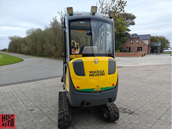 Brugt Wacker Neuson ET18 minigraver med Tiltman og 2 skovle