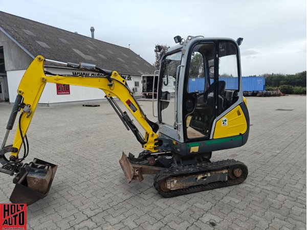 Brugt Wacker Neuson ET18 minigraver med Tiltman og 2 skovle