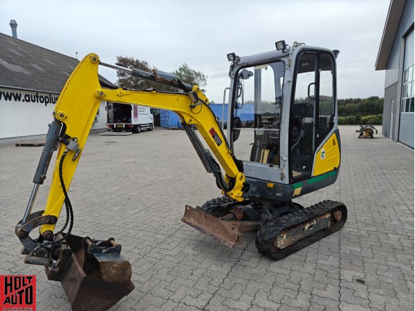Brugt Wacker Neuson ET18 minigraver med Tiltman og 2 skovle