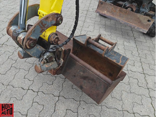 Brugt Wacker Neuson ET18 minigraver med Tiltman og 2 skovle