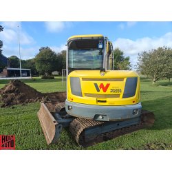 Brugt Wacker Neuson ET65 gravemaskine med Rototilt R2 