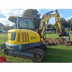 Brugt Wacker Neuson ET65 gravemaskine med Rototilt R2 