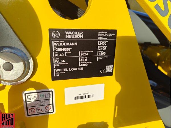 Ny Wacker Neuson WL34 minil�sser