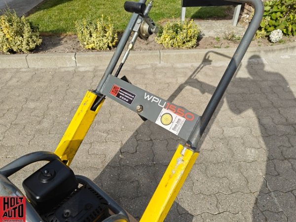 Brugt Wacker Neuson WPU 1550 pladevibrator