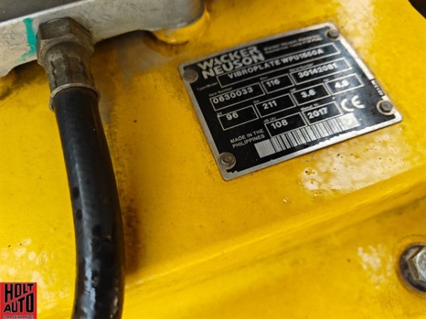 Brugt Wacker Neuson WPU 1550 pladevibrator