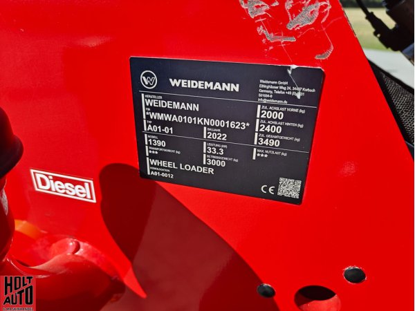 Brugt Weidemann 1390 Plus minil�sser