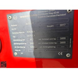 Brugt Weidemann 2070 CX50 LP minil�sser