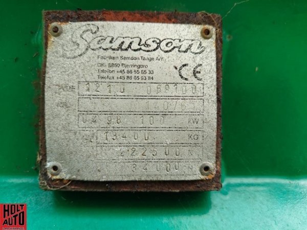 Brugt Samson 1210 mgspreder