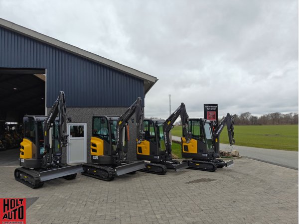 Fabriksny Volvo EC20E minigraver