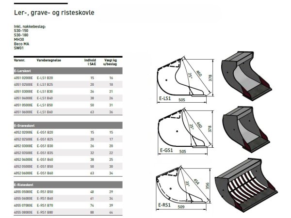 JST E-GS1 Graveskovl