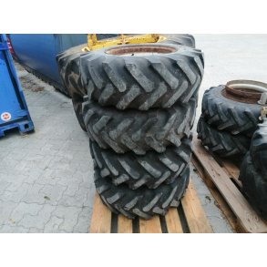 Brugt Komplet st Hjul 10,0/75x15,3