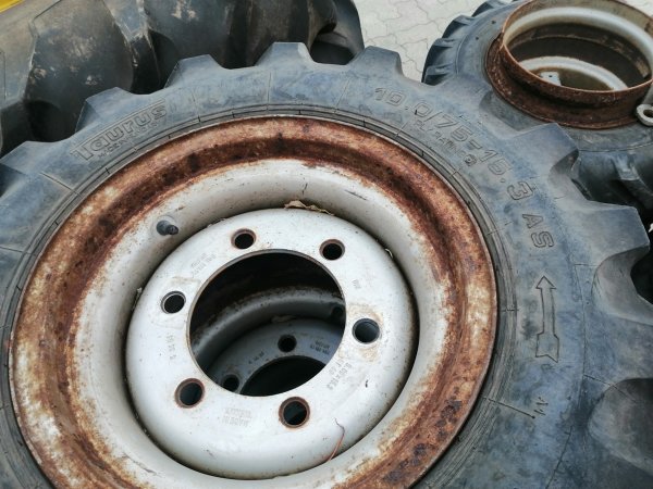 Brugt Komplet st Hjul 10,0/75x15,3