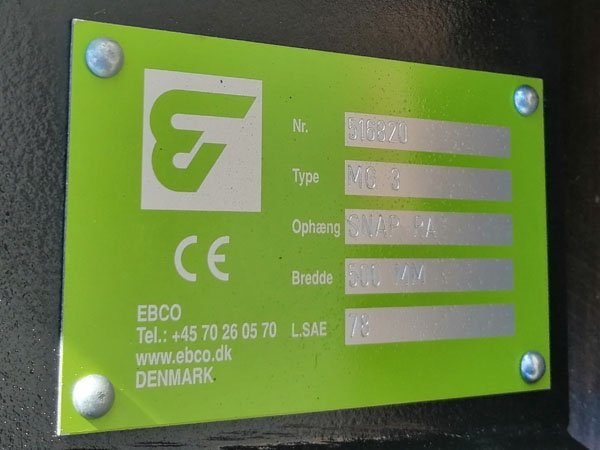 Brugt Beco RA graveskovl. 50 cm.