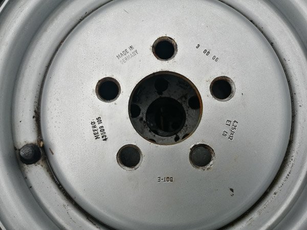 Brugte komplette BKT hjul 700x12 med flg