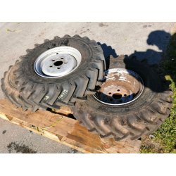 Brugte komplette BKT hjul 700x12