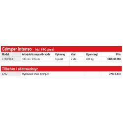 Fransgrd Crimper Intenso I-180PRO