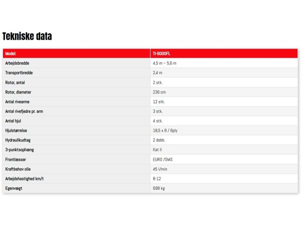 Fransgrd TI-6000FL Frontrotorrive