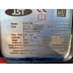 JST GG Hy. opklappelig grsgreb