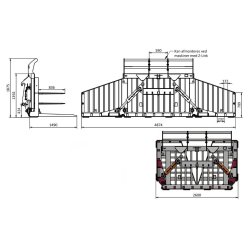 JST GG Hy. opklappelig grsgreb