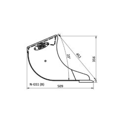 JST GS1 Graveskovl 20-60 cm.