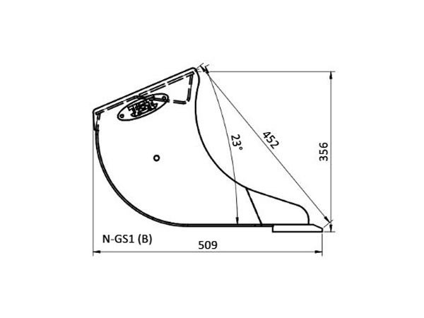 JST GS1 Graveskovl 20-60 cm.