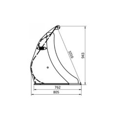 JST RG HD frontskovl