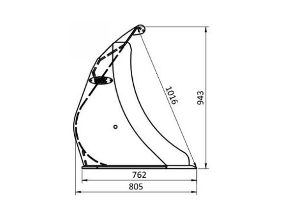 JST RG HD frontskovl