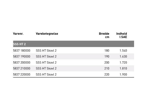 JST SSS 2 Hjtipskovl