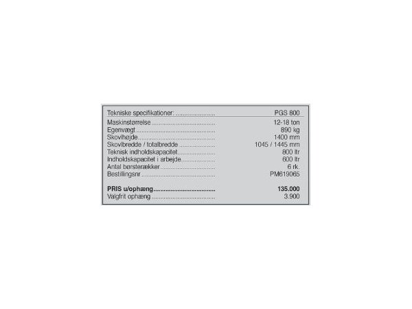 Moderntech Sorterskovle PGS 800