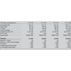 Ortolan T10, 160 cm.