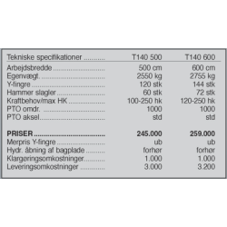 Ortolan T140, 6,0 m.