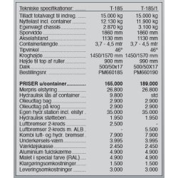 Pronar Kroghejsvogn T-185