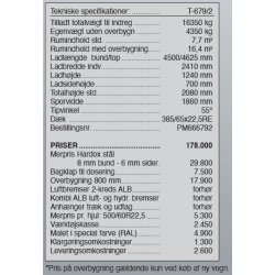 Pronar Entreprenrvogn T-679/2