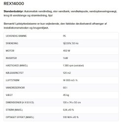 RexNordic REX 14000 Eco Cooler