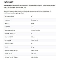 RexNordic REX 25000 Eco Cooler