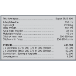Seppi Super BMS 150 cm