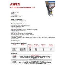 Snow Service Aspen saltspreder